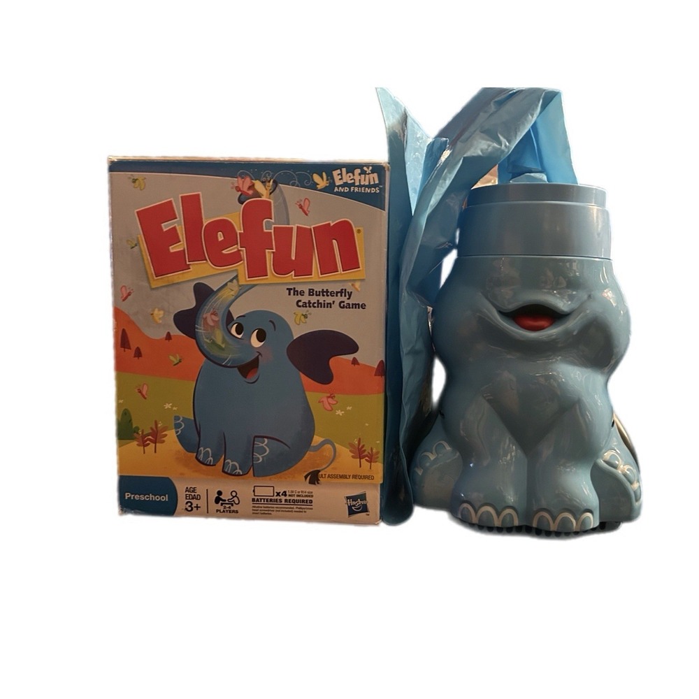 Elefun Butterfly Catching Game 2008 Preschool Toddler Tested Works